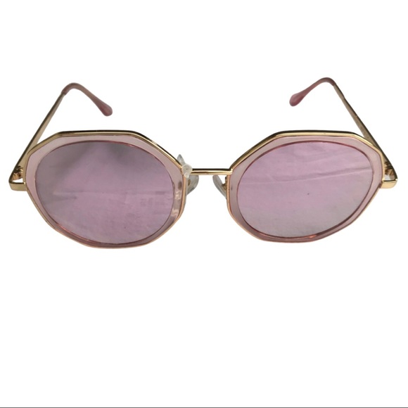 NWT Retro Geometric Sunglasses - Picture 1 of 15